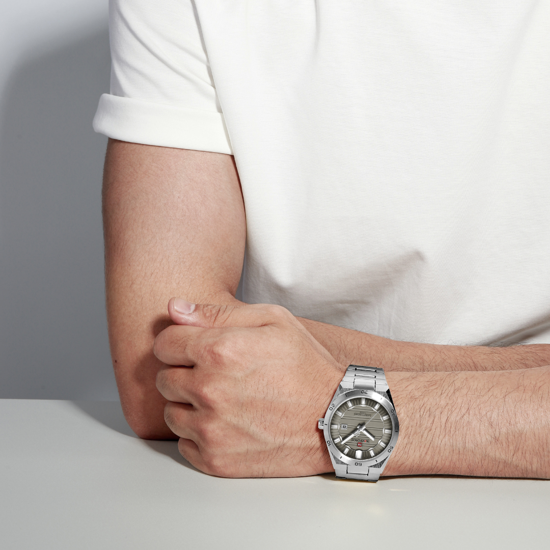 Reloj NAVIFORCE para Hombre Correa Acero Inoxidable Silver NF9268