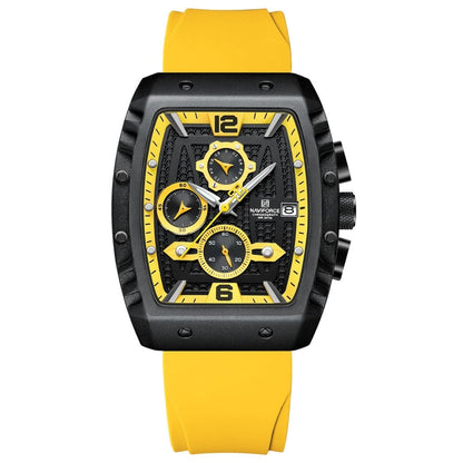NAVIFORCE Reloj para Caballero Calendario Con Cronografo