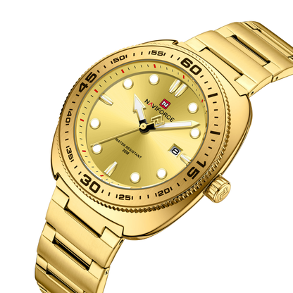 Reloj NAVIFORCE para Hombre Correa Gold Analógico NF9250