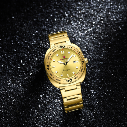 Reloj NAVIFORCE para Hombre Correa Gold Analógico NF9250