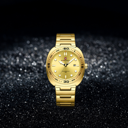 Reloj NAVIFORCE para Hombre Correa Gold Analógico NF9250