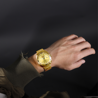 Reloj NAVIFORCE para Hombre Correa Gold Analógico NF9250