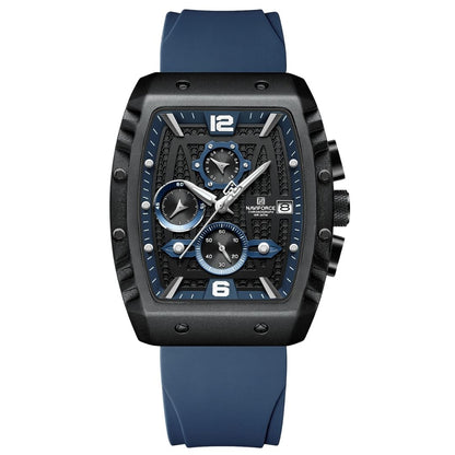 NAVIFORCE Reloj para Caballero Calendario Con Cronografo