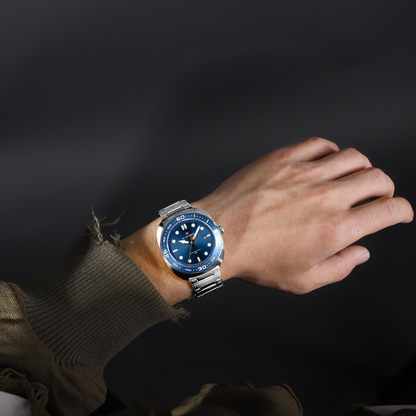 Reloj NAVIFORCE para Hombre Correa Silver Blue Analógico NF9250