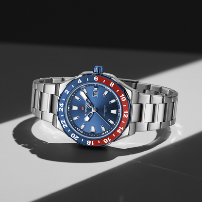 Reloj NAVIFORCE para Hombre Correa Silver Blue Analógico NF9249