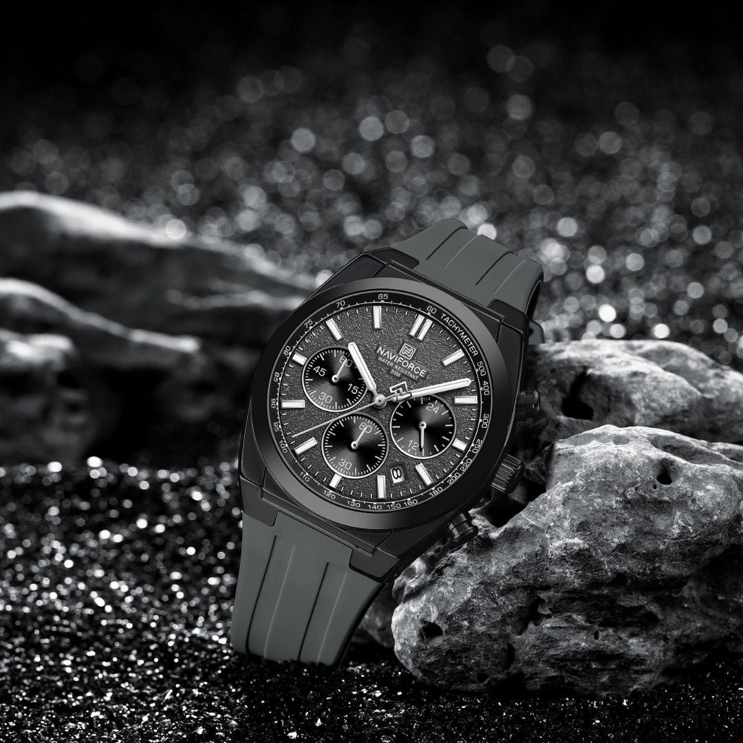 NAVIFORCE Reloj para Caballero Calendario Con Cronógrafo NF8080
