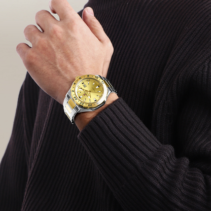Reloj NAVIFORCE para Hombre Correa Silver And Gold NF9249