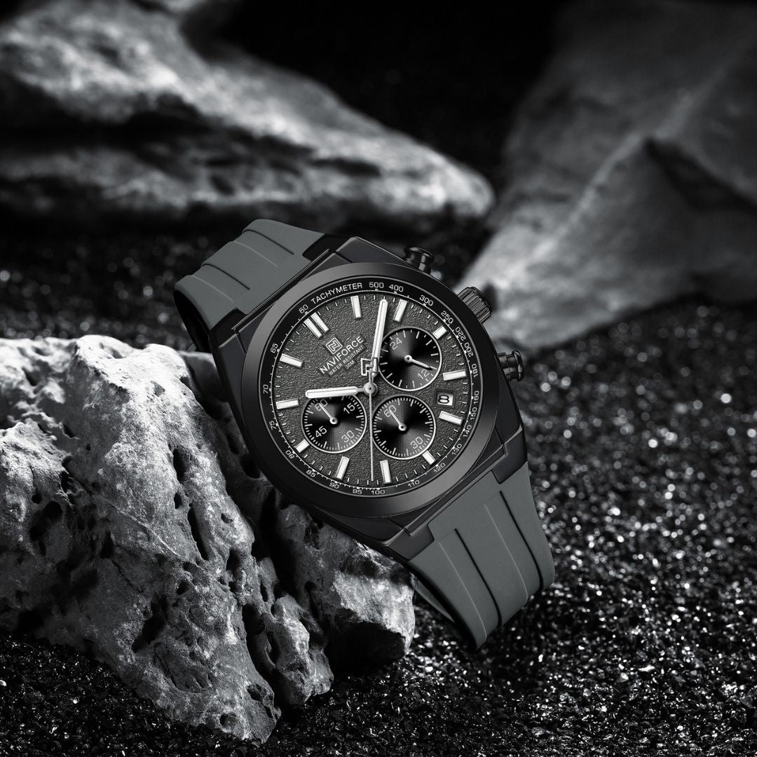 NAVIFORCE Reloj para Caballero Calendario Con Cronógrafo NF8080