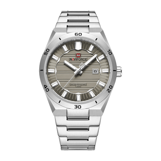 Reloj NAVIFORCE para Hombre Correa Acero Inoxidable Silver NF9268