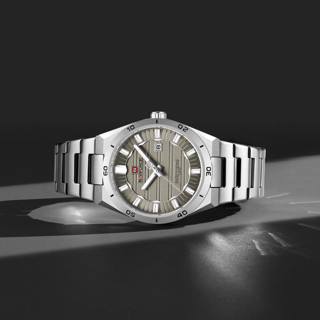 Reloj NAVIFORCE para Hombre Correa Acero Inoxidable Silver NF9268
