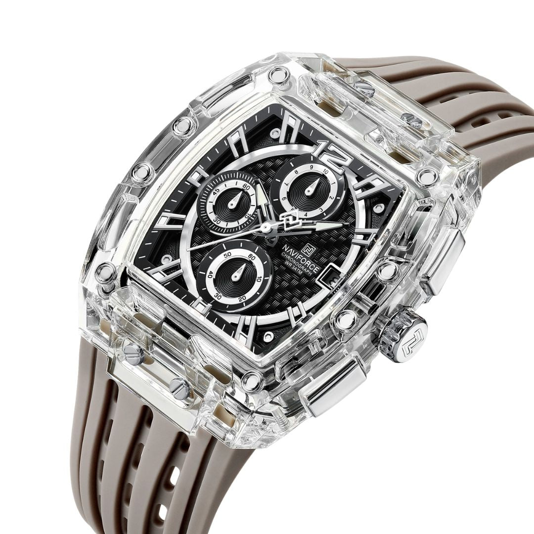 NAVIFORCE Reloj para Caballero Calendario Con Cronógrafo NF7105