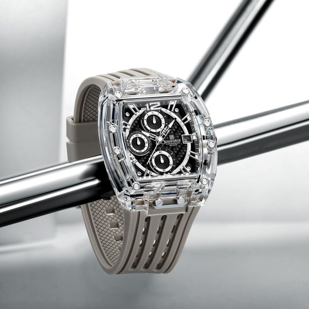 NAVIFORCE Reloj para Caballero Calendario Con Cronógrafo NF7105