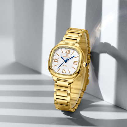 NAVIFORCE Reloj GOLD para MUJER Correa Acero inoxidable Analógico NF5042