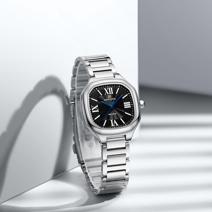 NAVIFORCE Reloj Silver para MUJER Correa Acero inoxidable Analógico NF5042
