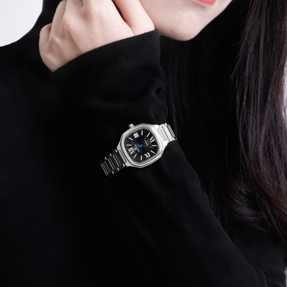 NAVIFORCE Reloj Silver para MUJER Correa Acero inoxidable Analógico NF5042