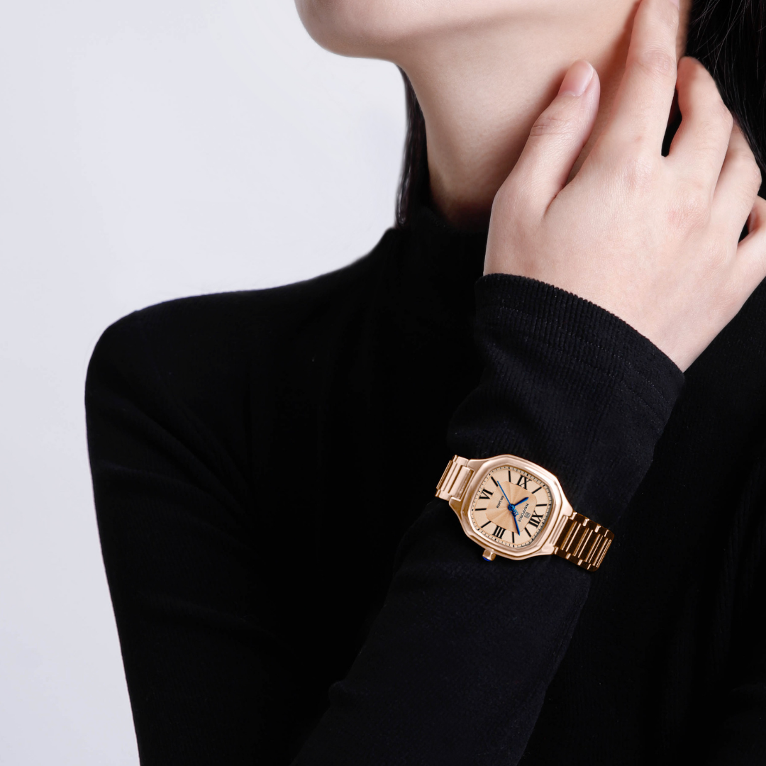 NAVIFORCE Reloj ROSE para MUJER Correa Acero inoxidable Analógico NF5042
