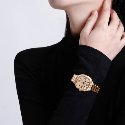 NAVIFORCE Reloj ROSE para MUJER Correa Acero inoxidable Analógico NF5042