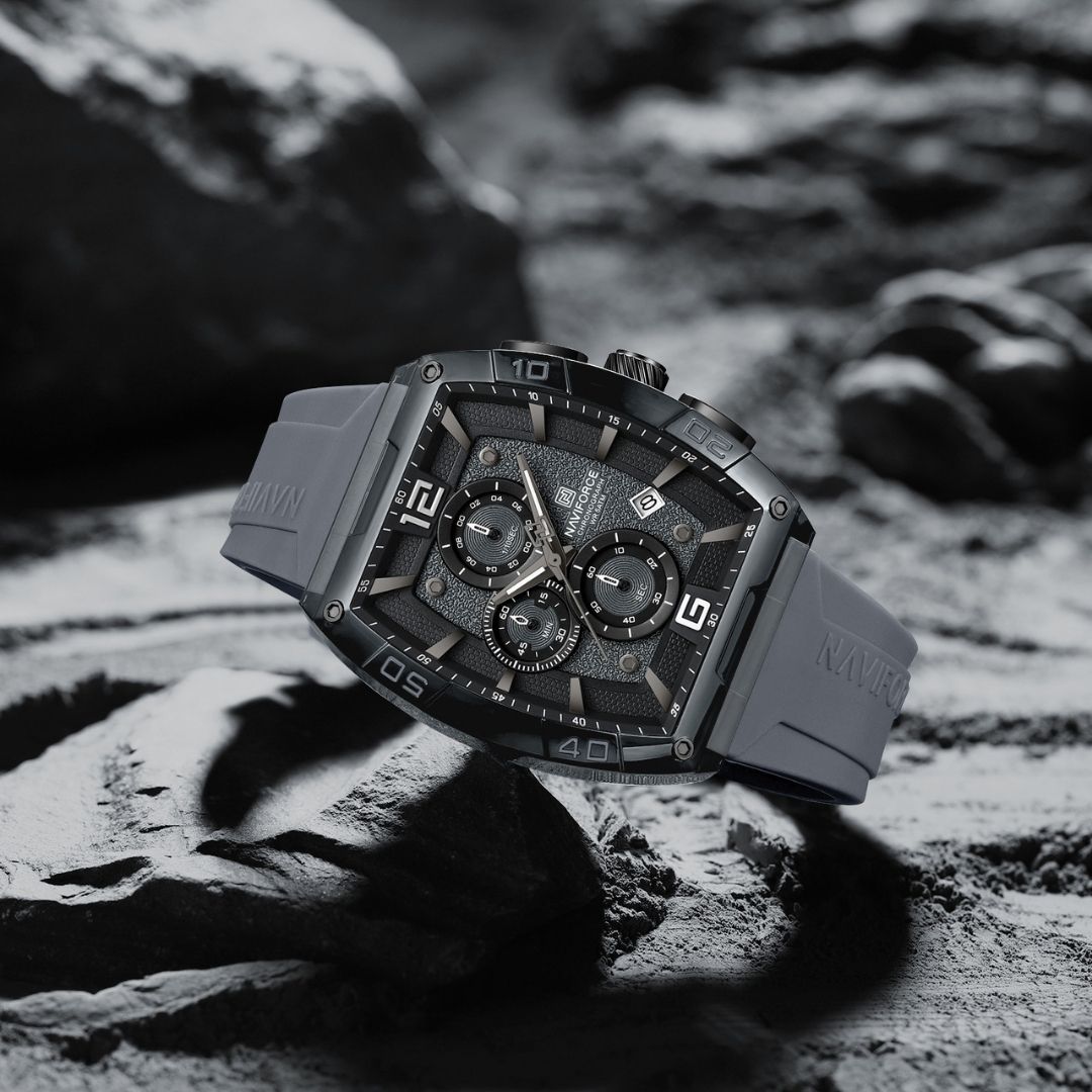 NAVIFORCE Reloj para Caballero Calendario Con Cronógrafo NF6101