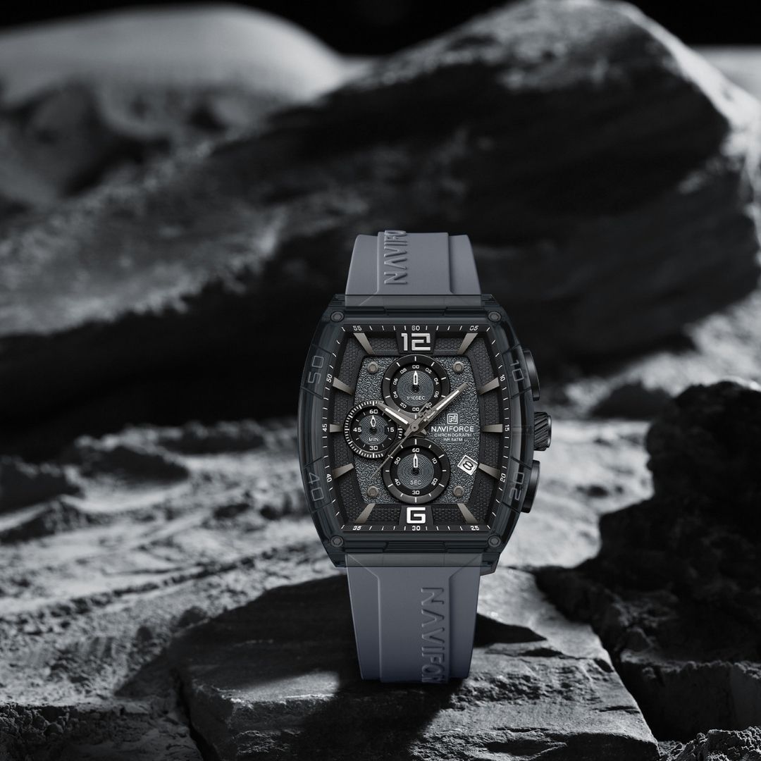 NAVIFORCE Reloj para Caballero Calendario Con Cronógrafo NF6101