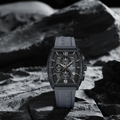 NAVIFORCE Reloj para Caballero Calendario Con Cronógrafo NF6101