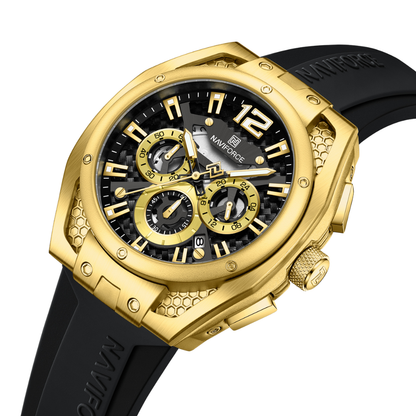 Reloj NAVIFORCE para Hombre Correa Goma Con Cronógrafo NF8063