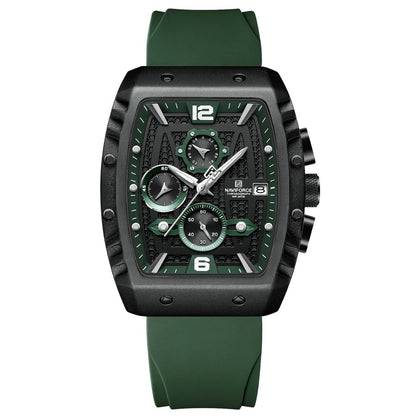 NAVIFORCE Reloj para Caballero Calendario Con Cronografo