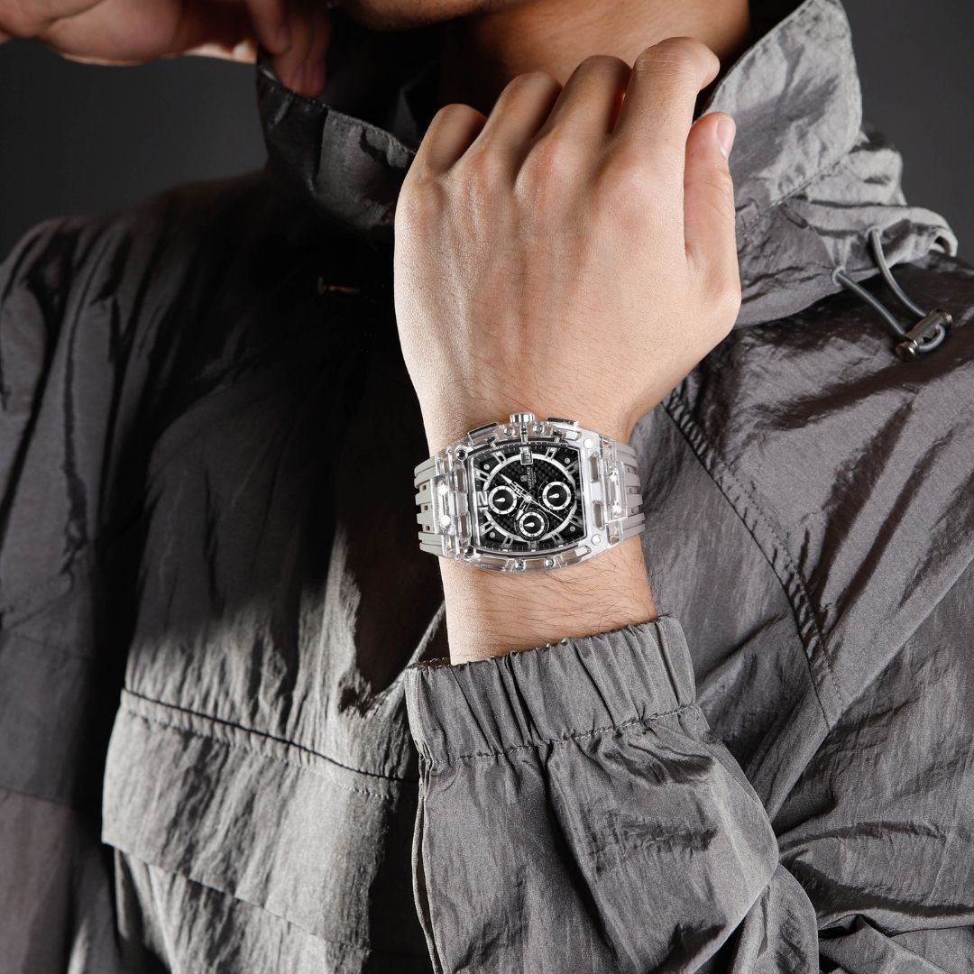 NAVIFORCE Reloj para Caballero Calendario Con Cronógrafo NF7105