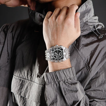 NAVIFORCE Reloj para Caballero Calendario Con Cronógrafo NF7105